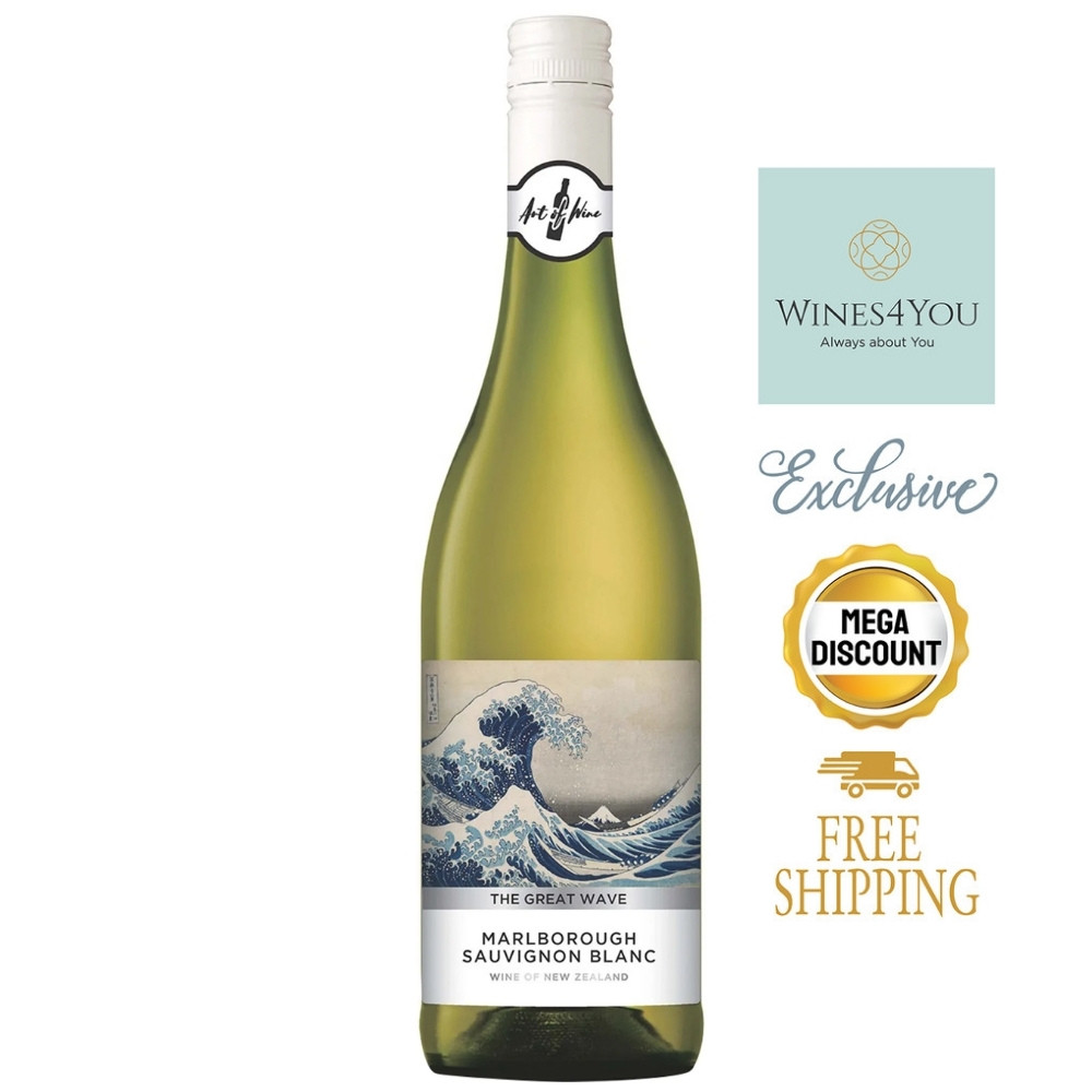The Great Wave Sauvignon Blanc New Zealand White Wine 2022